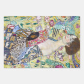 Feuille De Papier Cadeau Gustav Klimt, Mesdames (Devant 3)