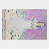 Feuille De Papier Cadeau Gustav Klimt - Portraits Sélection de chefs-d'oeuv (Devant)