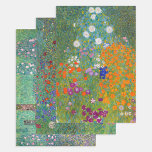 Feuille De Papier Cadeau Gustav Klimt - Sélection des chefs-d'oeuvre du jar<br><div class="desc">Gustav Klimt - Jardin - Jardin de jardin Sélection : - Jardin de fleurs - 1905-1907 - Jardin de campagne avec des tournesols / Jardin de ferme avec des tournesols - 1905-1906 - Rosebushes sous les arbres / Roses sous les arbres - 1905</div>