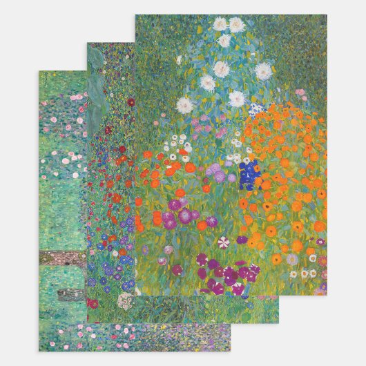 Feuille De Papier Cadeau Gustav Klimt - Sélection des chefs-d'oeuvre du jar