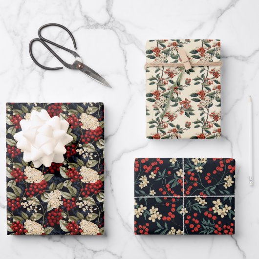 Feuille De Papier Cadeau Hackberry (Recto)