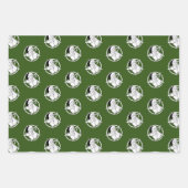 Feuille De Papier Cadeau Hail Père Noël (Devant 2)