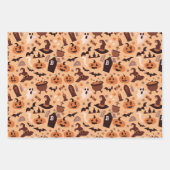 Feuille De Papier Cadeau Halloween (Devant 3)
