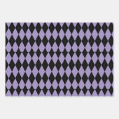 Feuille De Papier Cadeau Halloween à motifs géométriques (Devant 3)