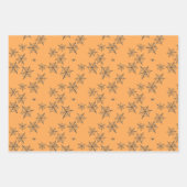 Feuille De Papier Cadeau Halloween amusant aquarelle (Devant 3)