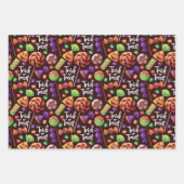 Feuille De Papier Cadeau Halloween Candy (Devant)