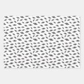 Feuille De Papier Cadeau Halloween clair (Devant 3)