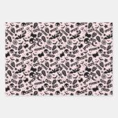 Feuille De Papier Cadeau HALLOWEEN déplaisant ET PEUR (Devant 3)