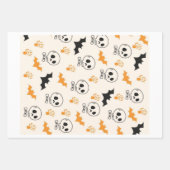 Feuille De Papier Cadeau Halloween éffrayant (Devant 3)