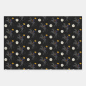 Feuille De Papier Cadeau Halloween éffrayant sans tête Sleepy Hollow (Devant 3)