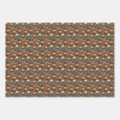 Feuille De Papier Cadeau Halloween gothique (Devant 3)