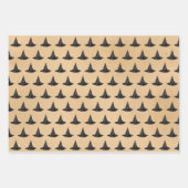 Feuille De Papier Cadeau Halloween gothique Vintage (Devant 2)