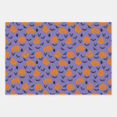 Feuille De Papier Cadeau Halloween Motif Citrouille   Spider Web (Devant 3)