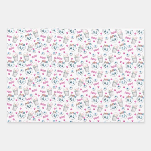 Feuille De Papier Cadeau Halloween paper (Devant)