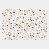 Feuille De Papier Cadeau Halloween paper  (Devant 3)