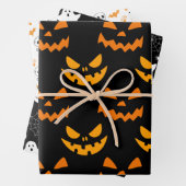 Feuille De Papier Cadeau Halloween paper  (En situation)