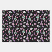 Feuille De Papier Cadeau Halloween Pastel Goth Bat Lover (Devant 2)