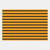 Feuille De Papier Cadeau Halloween Polka Dot Broux Orange (Devant 3)