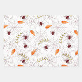 Feuille De Papier Cadeau Halloween Spiderweb (Devant 2)