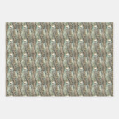 Feuille De Papier Cadeau Halloween squelettique éffrayant (Devant 3)