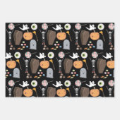 Feuille De Papier Cadeau Halloween Trick ou Treat (Devant 2)