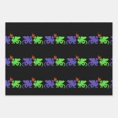 Feuille De Papier Cadeau Halloween wrapping paper - mixed sheets (Devant 3)