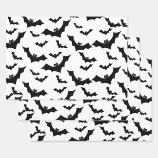 Feuille De Papier Cadeau Halloween wrapping paper| Spooky, Bat