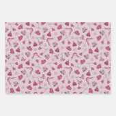 Feuille De Papier Cadeau Hand Drawn Winter Pattern Mix Wrapping Paper Set3 (Devant 2)