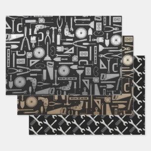 Feuille De Papier Cadeau Handyman Tools, collection