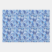 Feuille De Papier Cadeau Hanoukka (Devant 2)