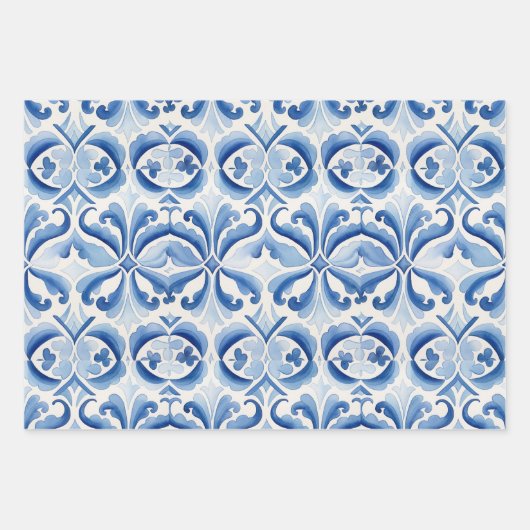 Feuille De Papier Cadeau Hanoukka (Devant)