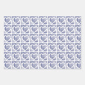 Feuille De Papier Cadeau Happy Hanoukka Jewish Holiday Wrapper Paper (Devant)