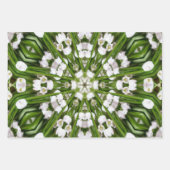 Feuille De Papier Cadeau Happy May lily motif (Devant)