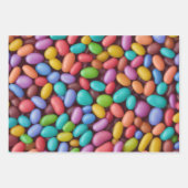 Feuille De Papier Cadeau Haricots Jelly (Devant 2)