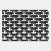 Feuille De Papier Cadeau Harry Potter | Always Quote Silhouette (Devant 2)