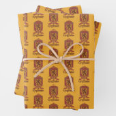 Feuille De Papier Cadeau Harry Potter | Badge Gryffindor QUIDDITCH™ (En situation)