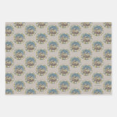 FEUILLE DE PAPIER CADEAU HARRY POTTER™ | CHÂTEAU HOGWARTS™ (Devant)