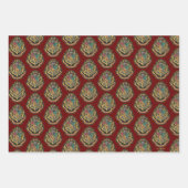 Feuille De Papier Cadeau Harry Potter | CIMIER DE POUDLARD (Devant 2)