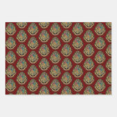 Feuille De Papier Cadeau Harry Potter | CIMIER DE POUDLARD (Devant)