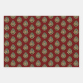 Feuille De Papier Cadeau Harry Potter | CIMIER DE POUDLARD (Devant 3)