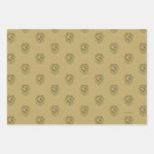 Feuille De Papier Cadeau HARRY POTTER™ | Crête HUFFLEPUFF™ (Devant 3)