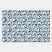Feuille De Papier Cadeau Harry Potter | Crête moderne de Ravenclaw (Devant 3)