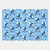 Feuille De Papier Cadeau Harry Potter | Crête RAVENCLAW™ de charme (Devant 3)