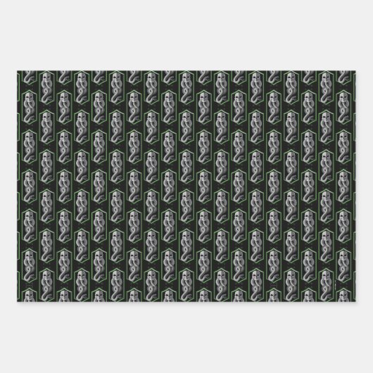 Feuille De Papier Cadeau Harry Potter | Dark Mark Sigil (Devant 2)