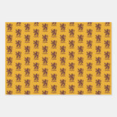 Feuille De Papier Cadeau Harry Potter | Gryffindor Lion Graphic (Devant)