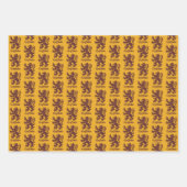 Feuille De Papier Cadeau Harry Potter | Gryffindor Lion Graphic (Devant)