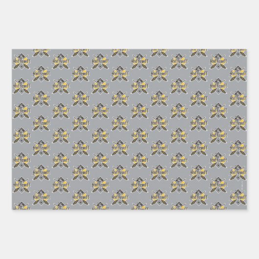 Feuille De Papier Cadeau Harry Potter | Gryffindor QUIDDITCH™ Crest (Devant)