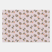 Feuille De Papier Cadeau HARRY POTTER™, Hermione & Ron Flying Motif (Devant 3)