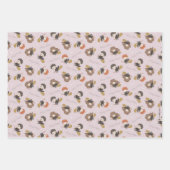 Feuille De Papier Cadeau HARRY POTTER™, Hermione & Ron Flying Motif (Devant)