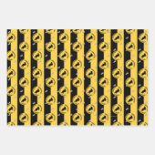 Feuille De Papier Cadeau Harry Potter | HUFFLEPUFF™ Caractéristiques graphi (Devant 3)